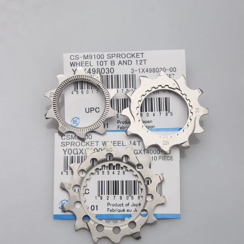 MTB XTR M9100 XT M8100 SLX M7100 DEORE M6100 12 speed flywheel cassette repair accessory 10T 12T 14T 16T locking cover sprocket bicycle cassette bike freewheel