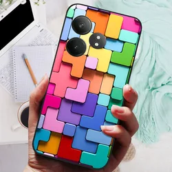 Black Lion & Wolf Silicone Soft Phone Case - Enhanced Protective Cover for Realme GT 6 (4)