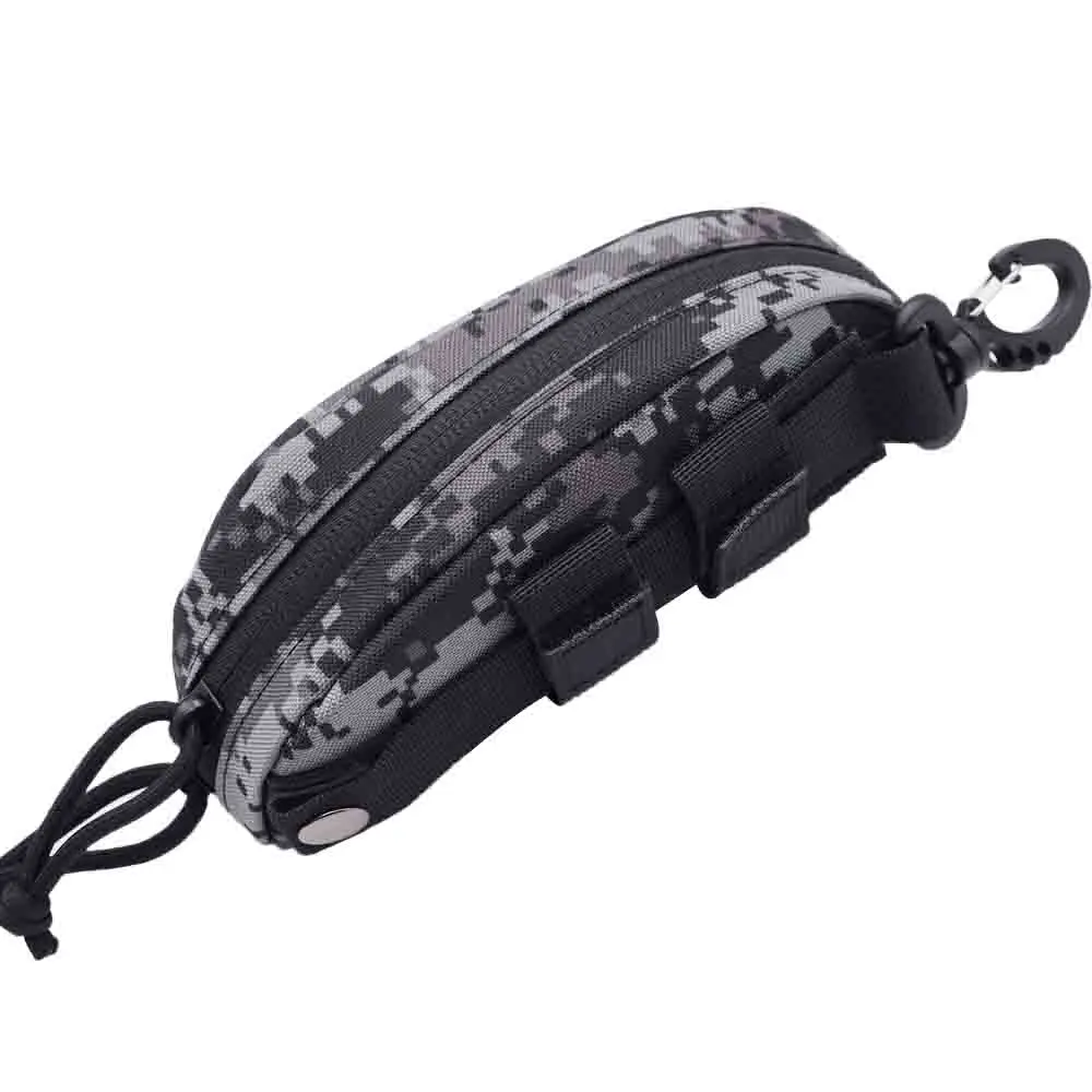 Rugged MOLLE Eyewear Case - Shockproof Protective Sunglasses Box
