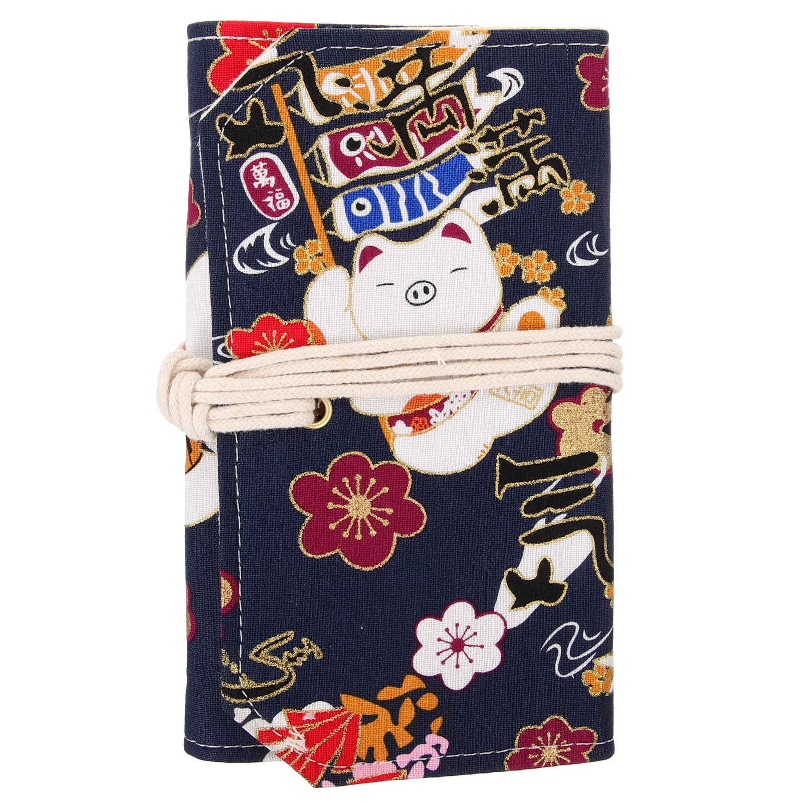 

5 Pieces Accounting Book Case Bible Covers for Women Binder Clips Loose Leaf Pocket