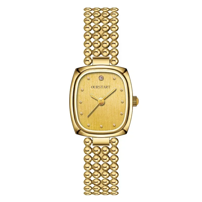 Women Watches,Electronic Watch Women Bracelet Watches Luxury Ladies Quartz Bead Link Strap Wristwatches Clock Ladies Gifts Clock Rel&oacute;gio Feminino
