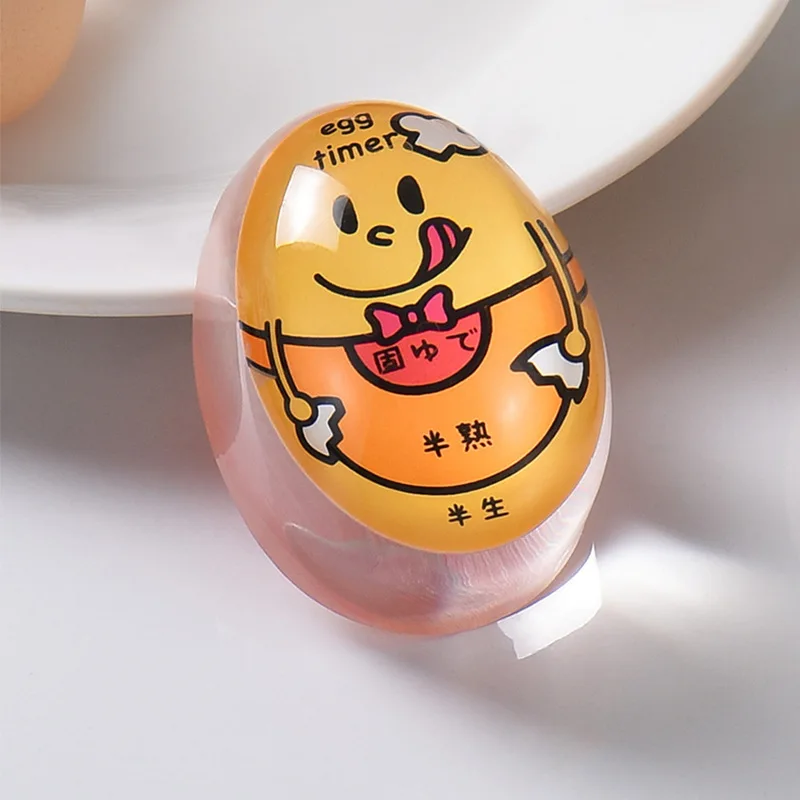 

Kitchen Color Changing Mini Egg Boiling Timer Creative Egg Cooked Observer