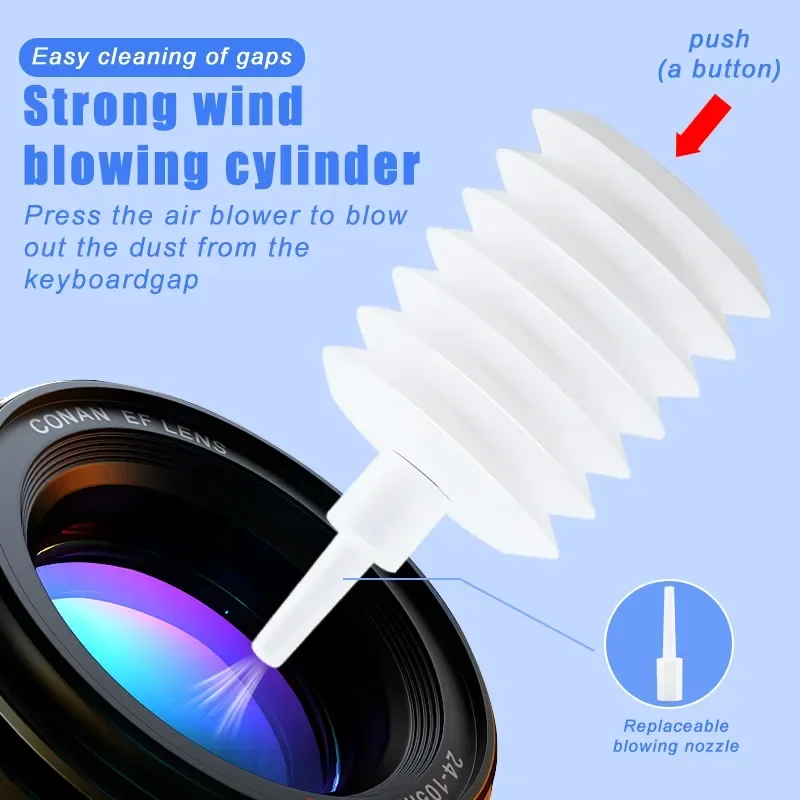20-in-1 Cleaner Kit Earphones Cleaning Pen Screen Cleaning Tools Computer Keyboard Brush Keycap Puller Multifunctional Brush Kit 3