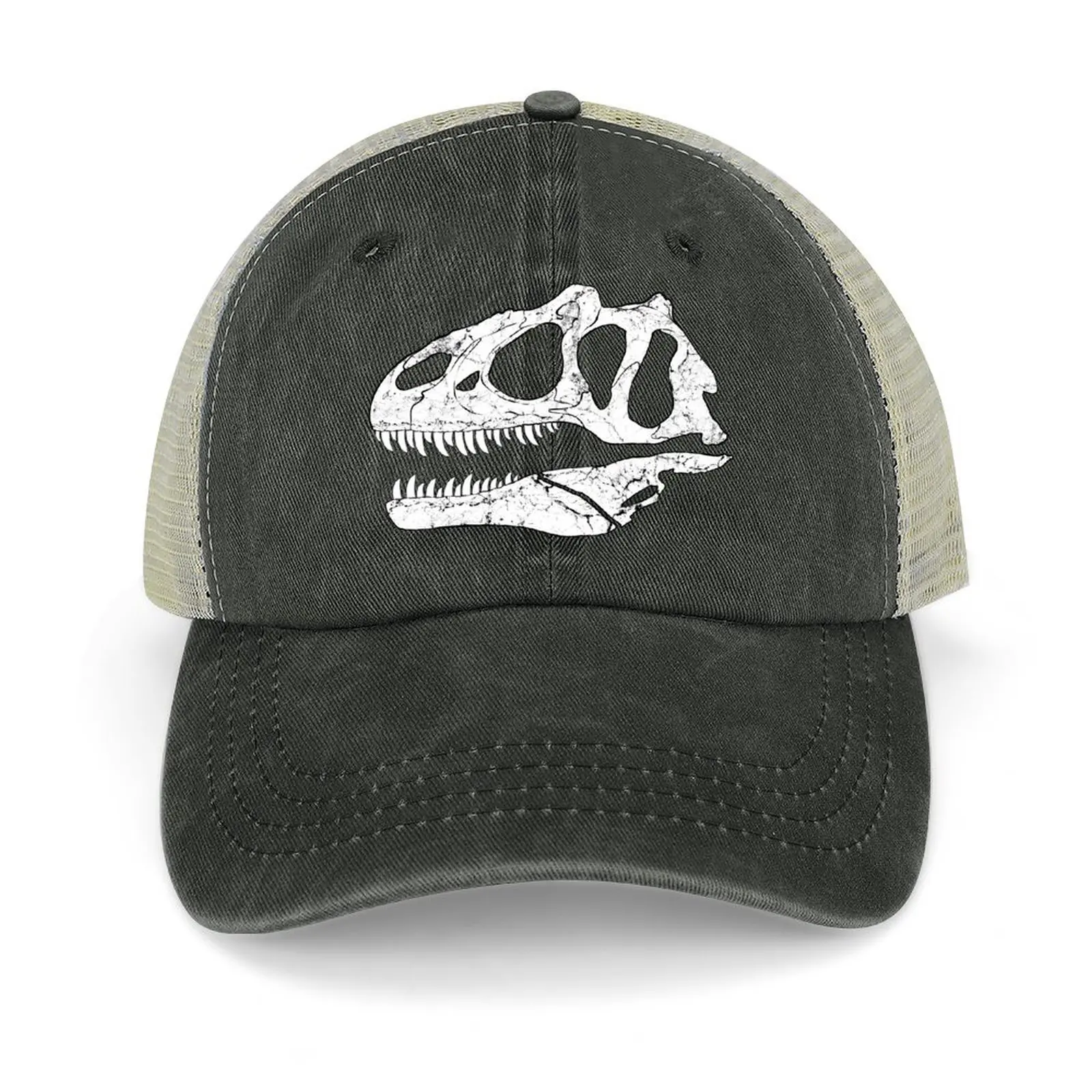 Allosaurus Fossil Cowboy Hat Visiera Icon Boy Women'S