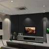 40CM Width Self-adhesive Film Black Matt Thickened Sticker Furniture Kitchen for Cupboards Tables Wall DIY Renovation Wallpaper 2