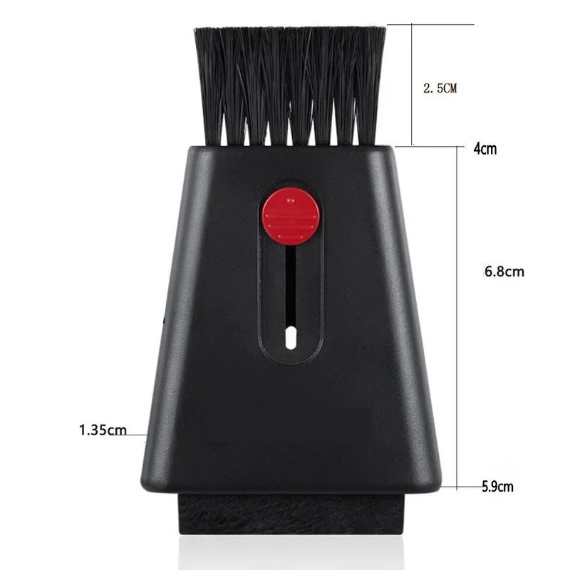 Multi Mini Clean Brush Computer Monitor Keyboard Screen Wipe Retractable Double Head Laptop Phone Screen Duster computer cleaning kit