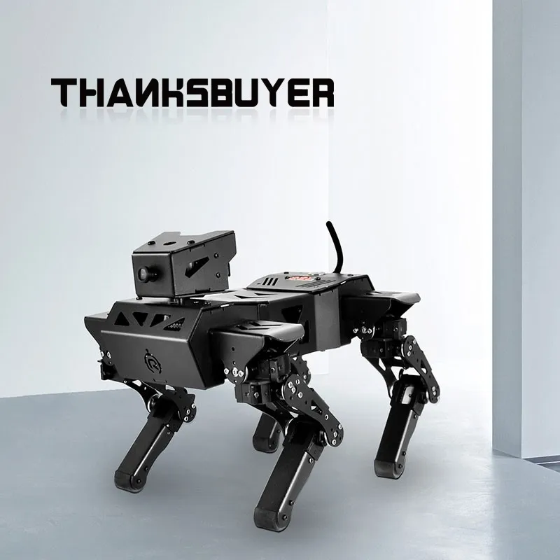 Intelligent Robot Dog Quadruped Bionic Robot Dog Corgi Mechanical Dog Programming Robot AI
