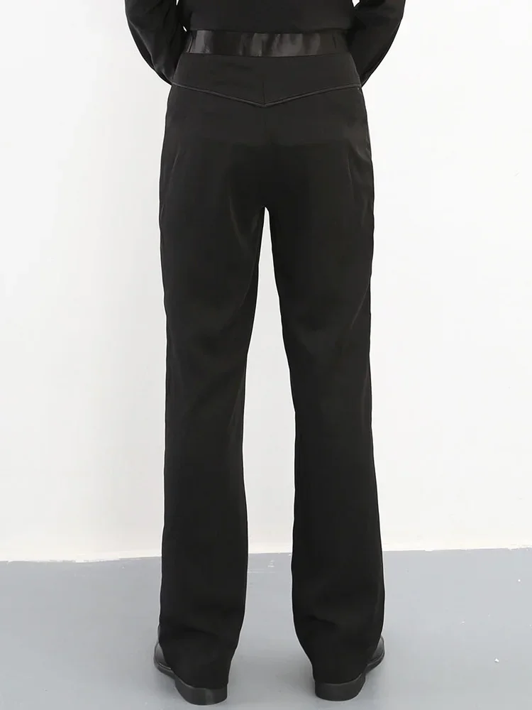 Men's Performance Trousers Tango Pants Men Boys Dancewear Chacha Samba Rumba Latin Dance Pants Ballroom Dance Dance pants