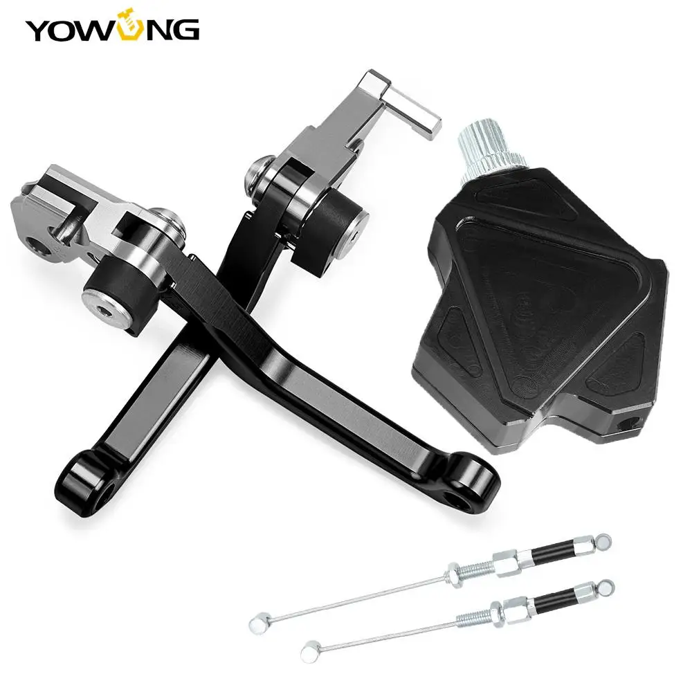 

Motorcycle Short Stunt Clutch Lever Easy Pull Cable System Brake Clutch Levers for SUZIKI RMX250R/S RMX 250 R S 1993 1994 1995