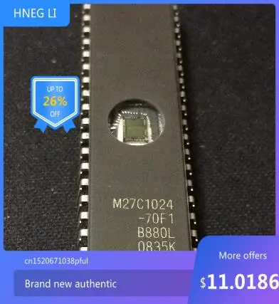 

Freeshipping M27C1024-70F1 M27C1024