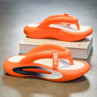 High Quality Men Women Flip Flops Outdoor Indoor Slippers Soft Sole Men Beach Sandals Non-slip Bathroom Home Men Flip Flops - Image 4