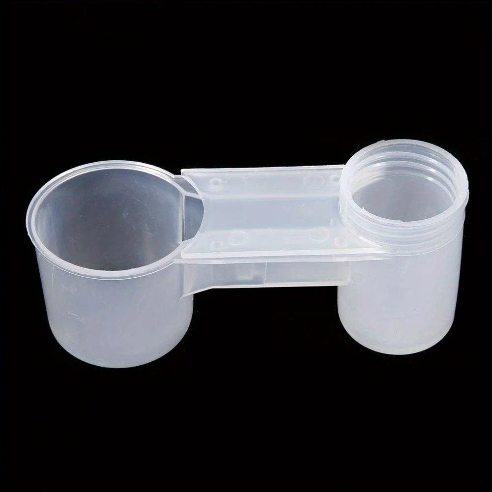 Kunststoff Praktisch für Vogel Vogel Feeder Wasser Trinkbecher Feedee Trinknapf Tauben Papagei Vogel Feeder