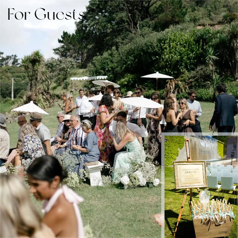 6-20PCS Paper Parasol 60/80cm White Umbrellas Wedding Photo Props Paper Umbrellas Party Favor for Guest Bridal Shower 4