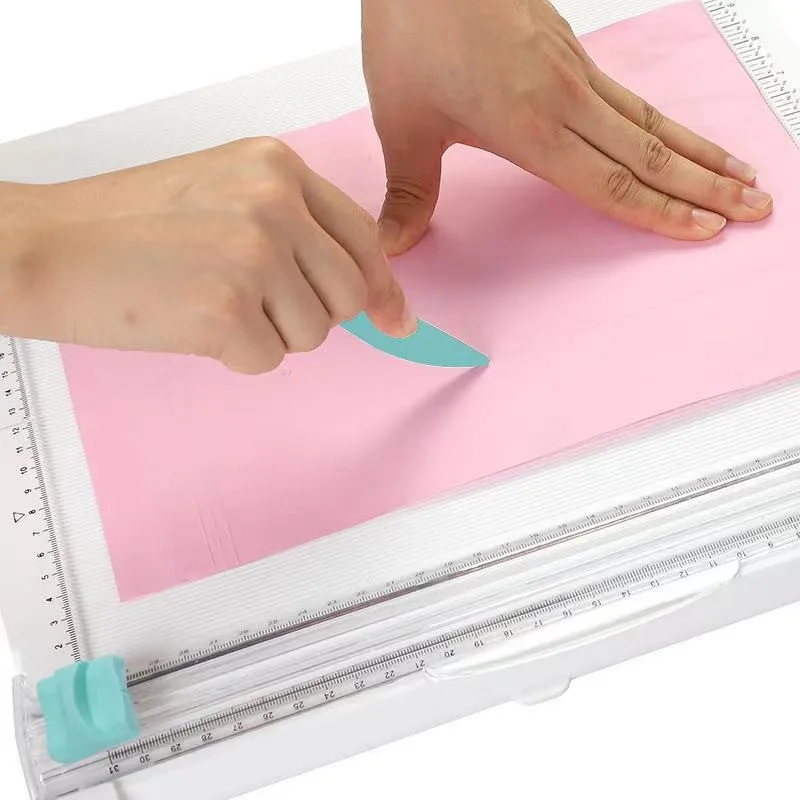 Paper Trimmer Scoring Board 12X12 inch Craft Paper Cutter Folding & Scorer  for Cover of Book & Gift Box and Photo etc