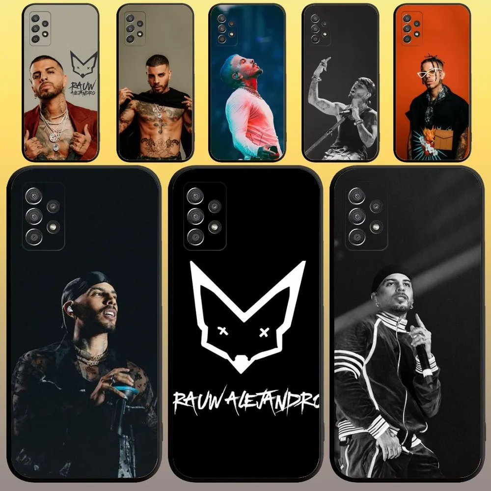 Фото Rapper Rauw Alejandro чехол для телефона для SamsungA 91,80,73,72,71,70,53,52,51,42,41,40,32,31,30,22,21,20,13 S 4G 5G мягкий черный Чехол №1