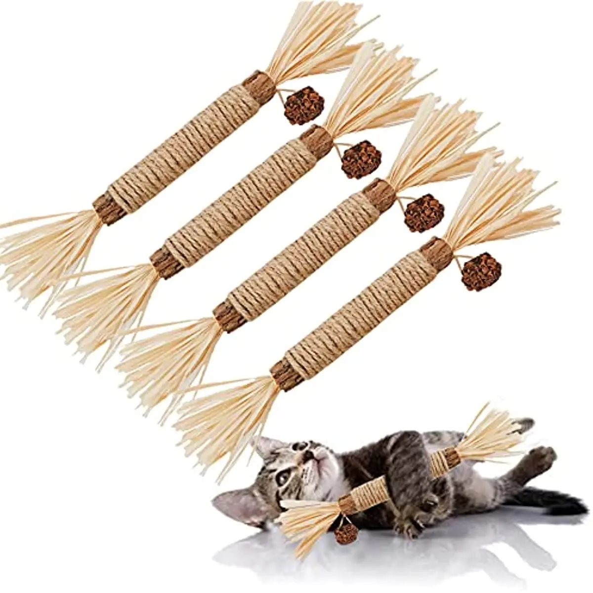 Cat Toys Silvervine Catnip Silvervine Sticks Cat Toy Pet Kitten