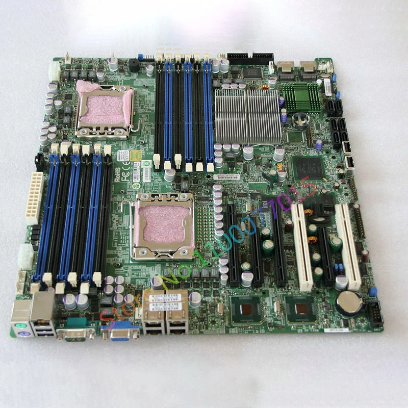 

Материнская плата для сервера Supermicro 1366, материнская плата с 4 портами, сетевая карта