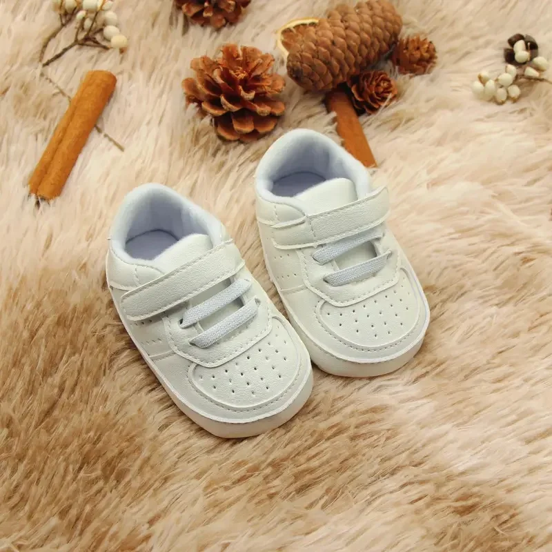 Hot Selling Baby Casual Sports Shoes Spring and Autumn Girls and Boys High Quality Rubber Sole Anti Slip Prewalker Shoes 5