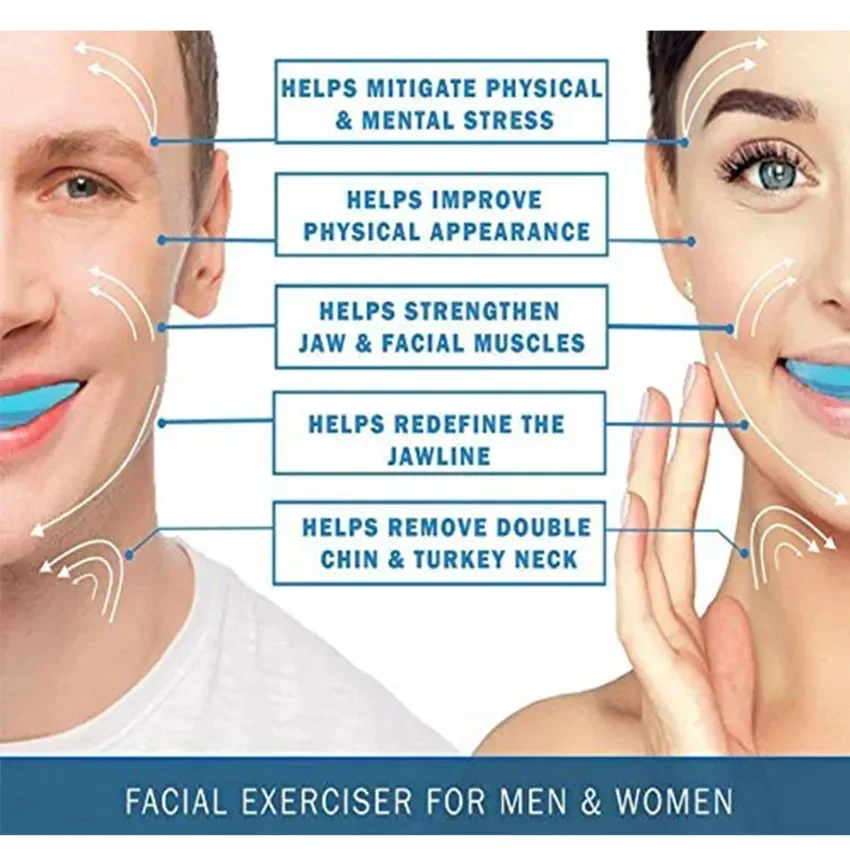 Neck Face Toning Jawrsize Muscle Exerciser Jaw Exercise Ball Food-grade Silica Gel Jaw Line Muscle Training Fitness Balls