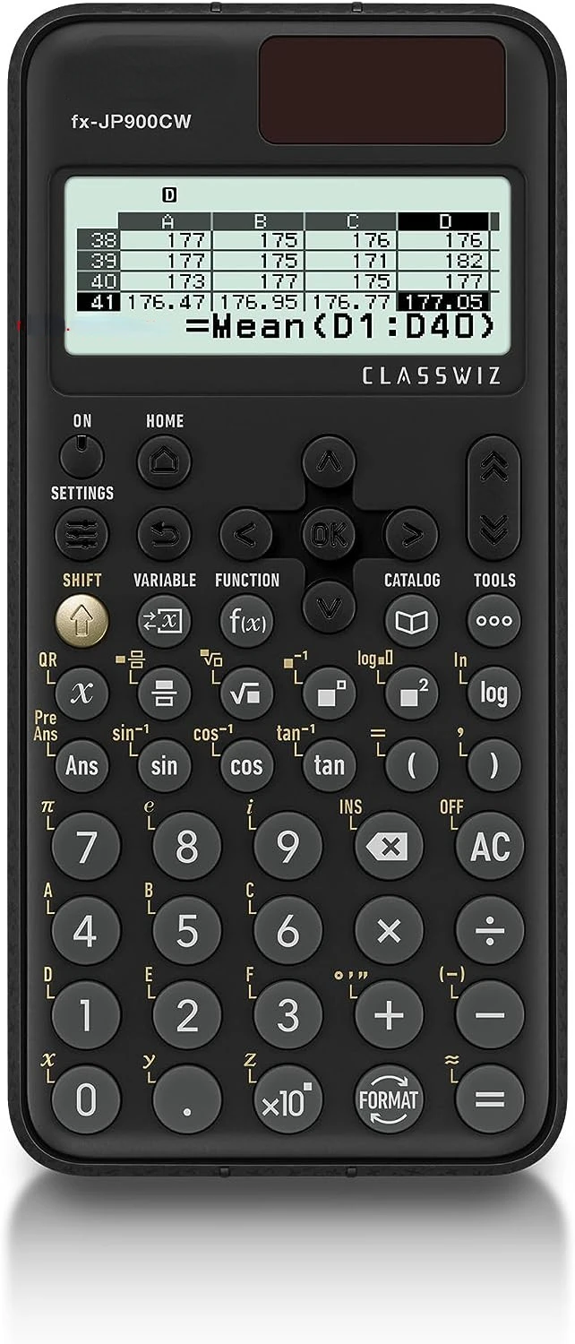 

Fx-JP900CW/Jp700cw Scientific Calculator