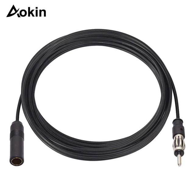 Autoradio-Antennen verlängerung kabel 35cm/1m/3m Auto FM AM Radio Auto  antenne Verlängerung kabel Din Stecker Koaxialkabel - AliExpress