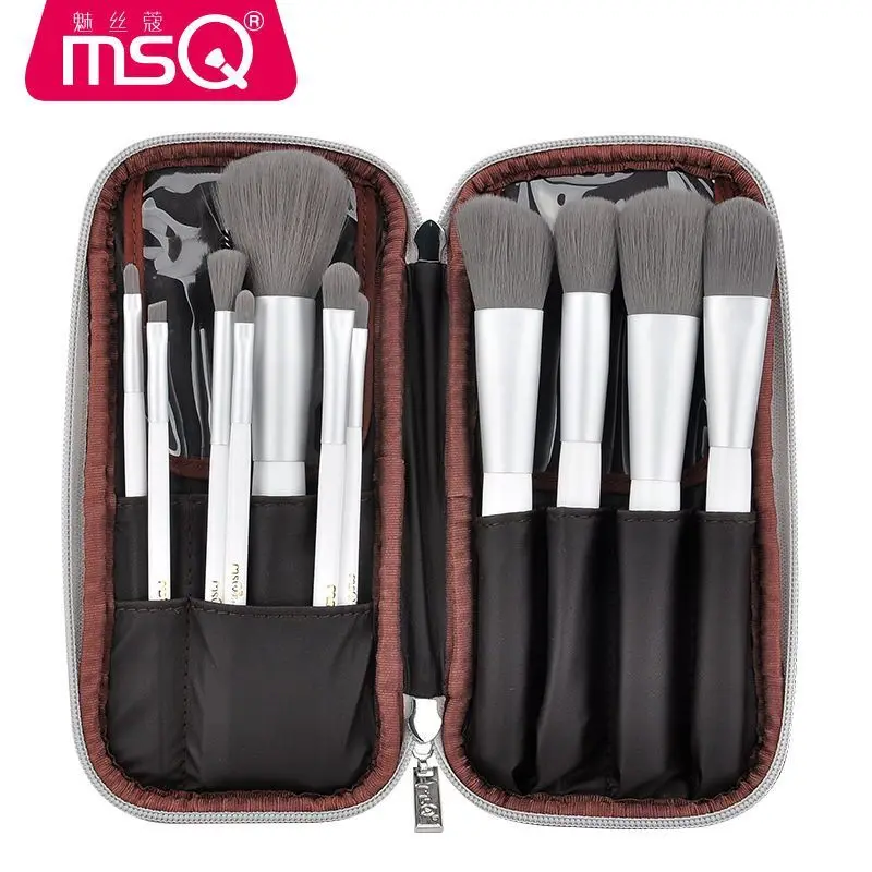MSQ/ MSQ 12피스 메이크업 브러쉬 세트: 초보자를 위한 완벽한 메이크업 ..