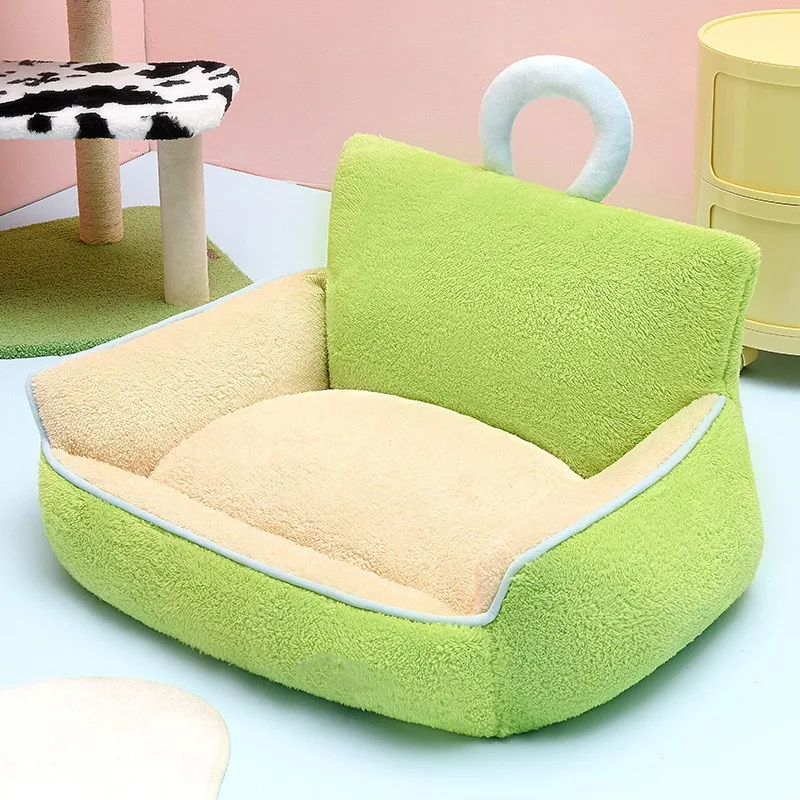 

Cat nest winter warm winter sleep bed house sofa dog house four seasons general pet supplies for young cats and cats