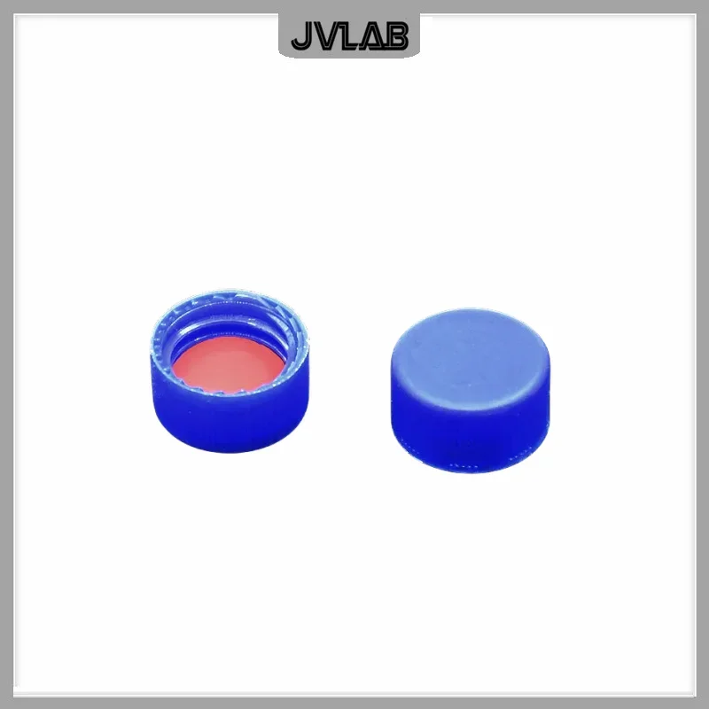 Polypropylene Cap PTFE/Silicone Septa 9 mm for Chromatography Vial 2 mL Replacement Agilent