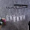 Wine Glass Hanging Rack with Screws Wall Mount Wine Glass Holder Hanger Storage for Bar Kitchen Wine Glass Rack Mug Hanger 4