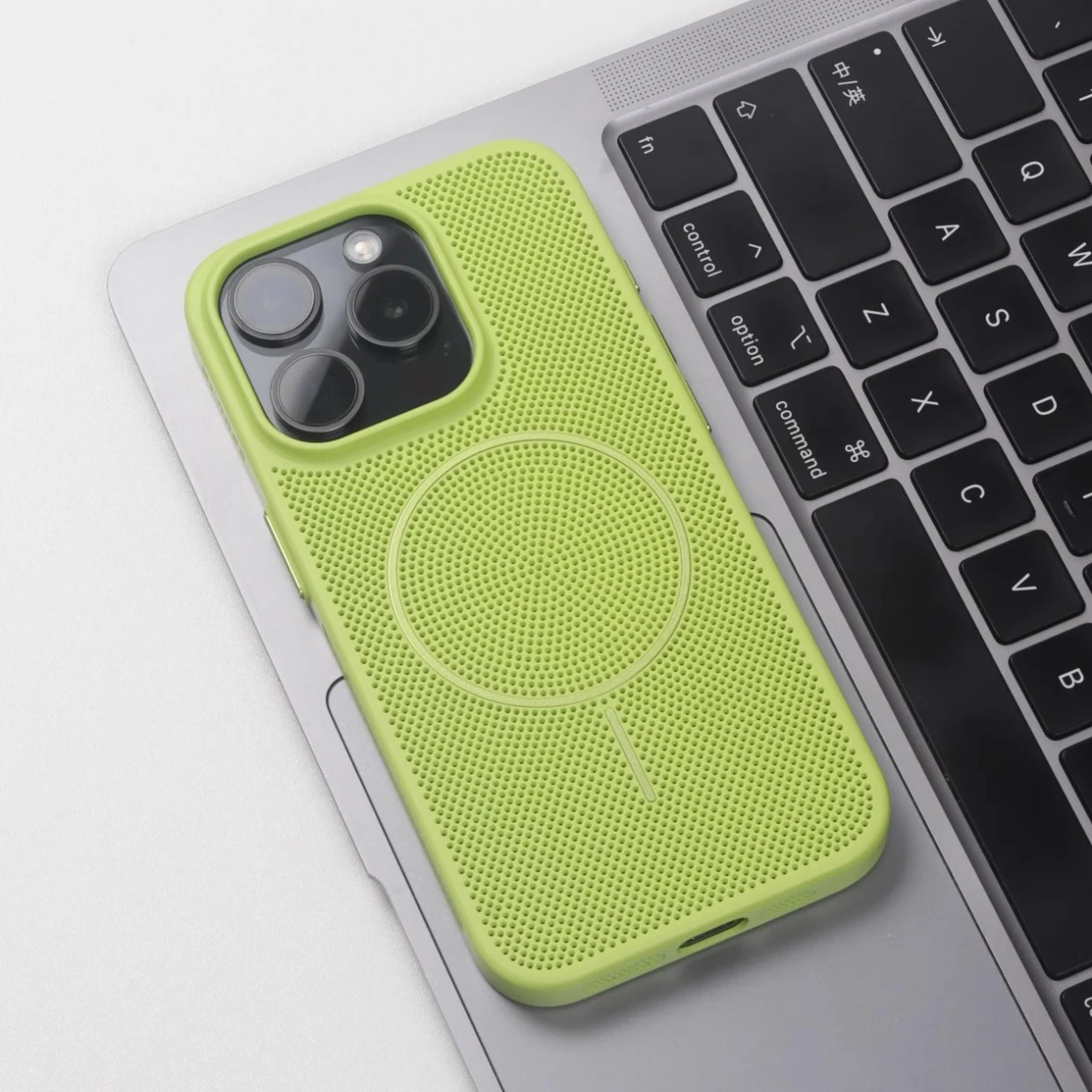 Ultra Thin Breathable Cooling Hard Case with MagSafe Wireless Charging Compatibility