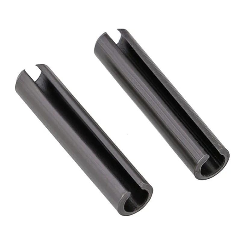 스틸 블랙 탄성 원통형 코터 핀 분할 스프링 다월, 펜션 롤 핀 모음 키트, 메가 GB879, 390 개