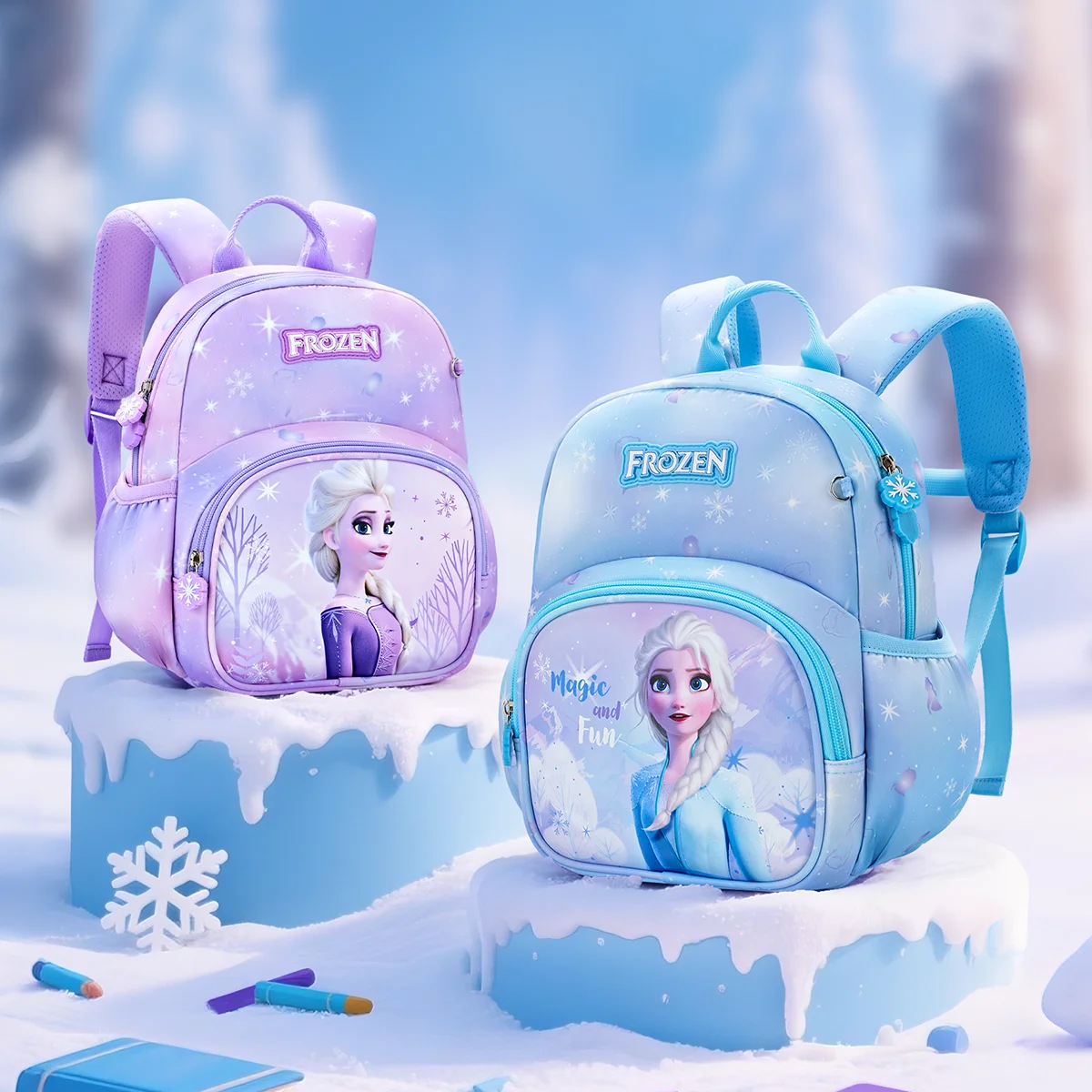 Sac à Dos Enfant Reine des Neiges - Elsa | École & Loisirs