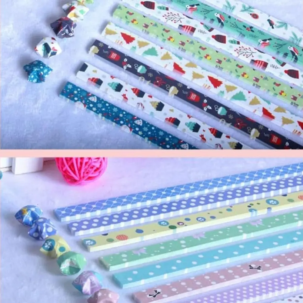 540 Sheets Origami Paper Stars DIY Hand Crafts Origami Lucky Star Paper Folding Star Strips for Arts Crafts
