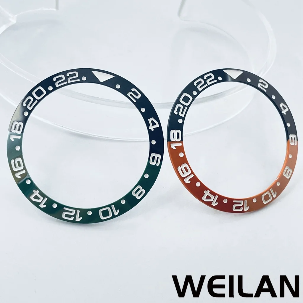 Ceramic Bezel GMT Diver Style Inlay Replacement