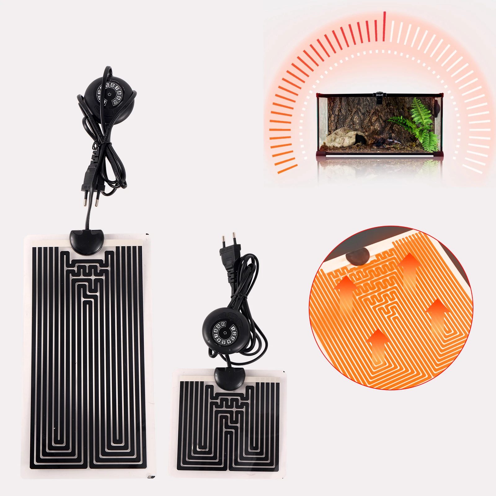 Adjustable Waterproof Heating Pad for Plants and Terrariums