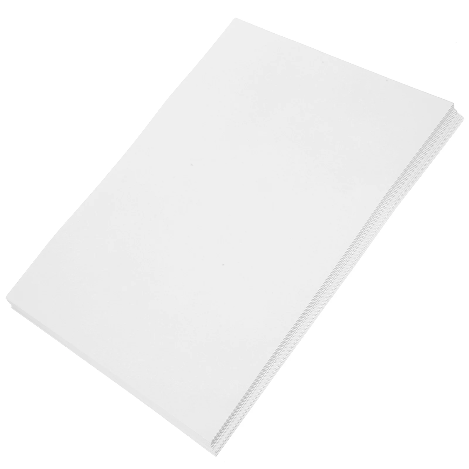 50 Sheets Printer Paper Coated A4 Blank Supplies Printing Thick Multi-use White for Cardboard