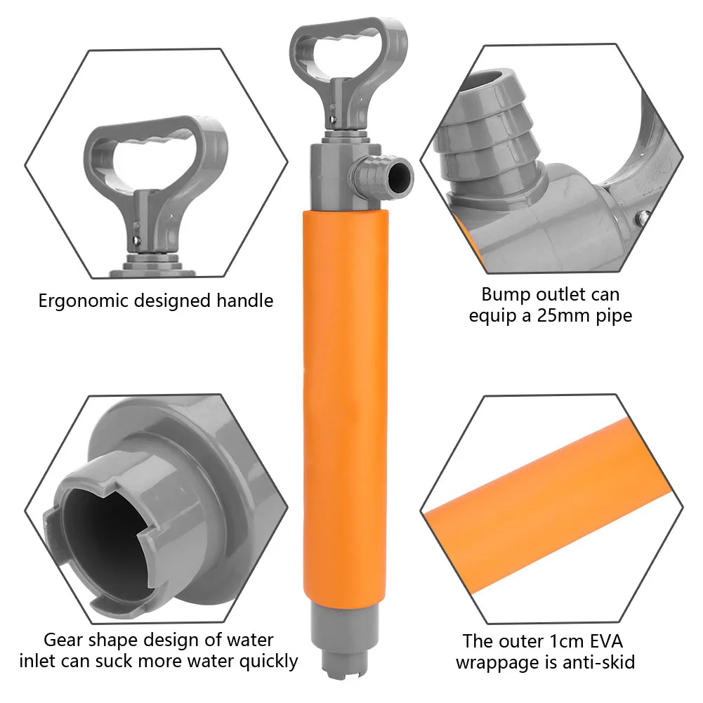 Enhanced Outdoor Portable Manual Bilge Pump