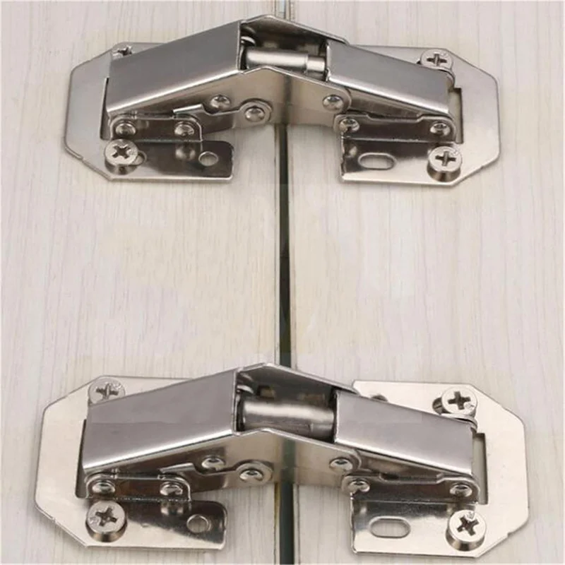 Description Picture 4 of item1 PCS Cabinet Hinge 90 Degree 3/4in No-Drilling Hole Cupboard Door Hydraulic Hinges Soft Close With Screws Furniture Hardware