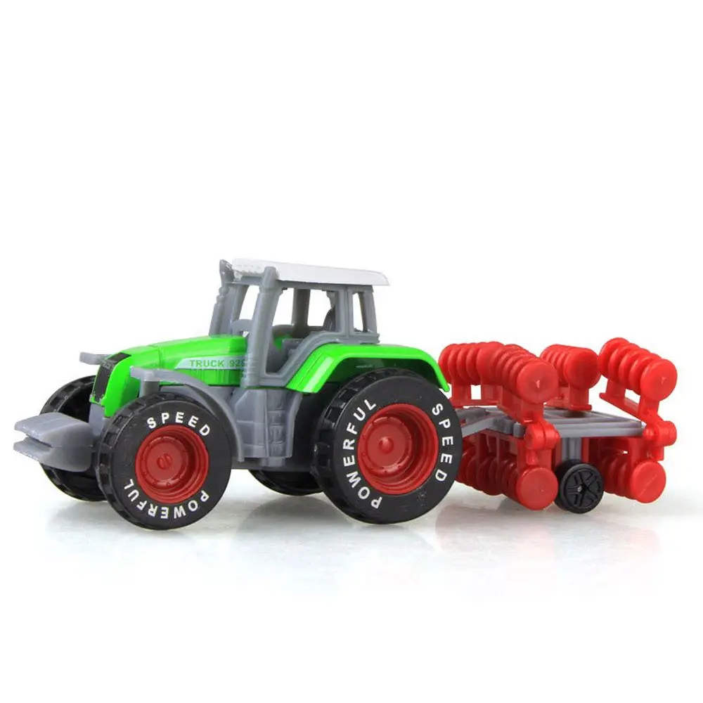 Alloy Engineering Car Model Tractor Toy Vehicles Farmer Vehicle Belt Boy Toy Car Model Gift for Children Kids Toys Model Car images - 6