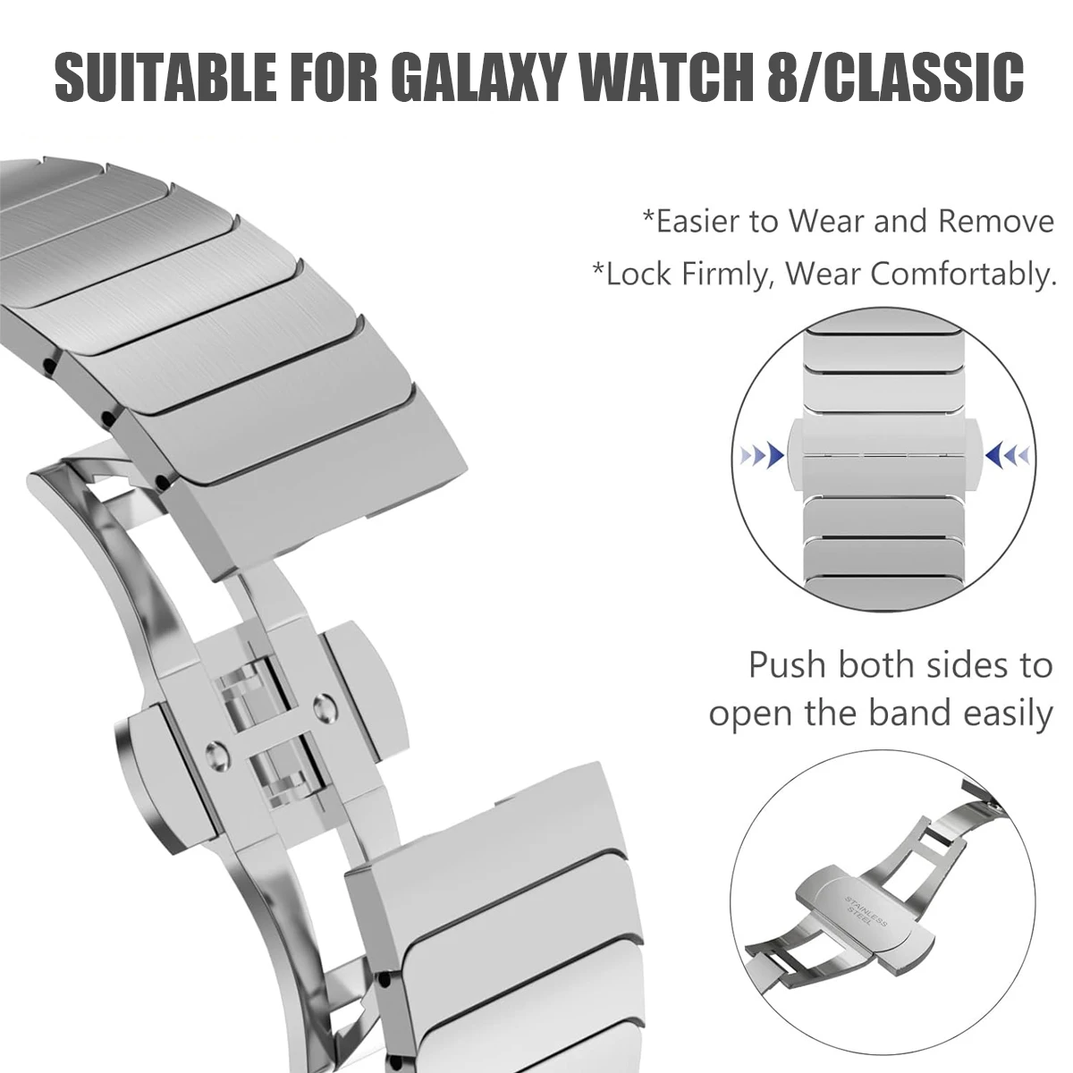 Luxury Stainless Steel Band