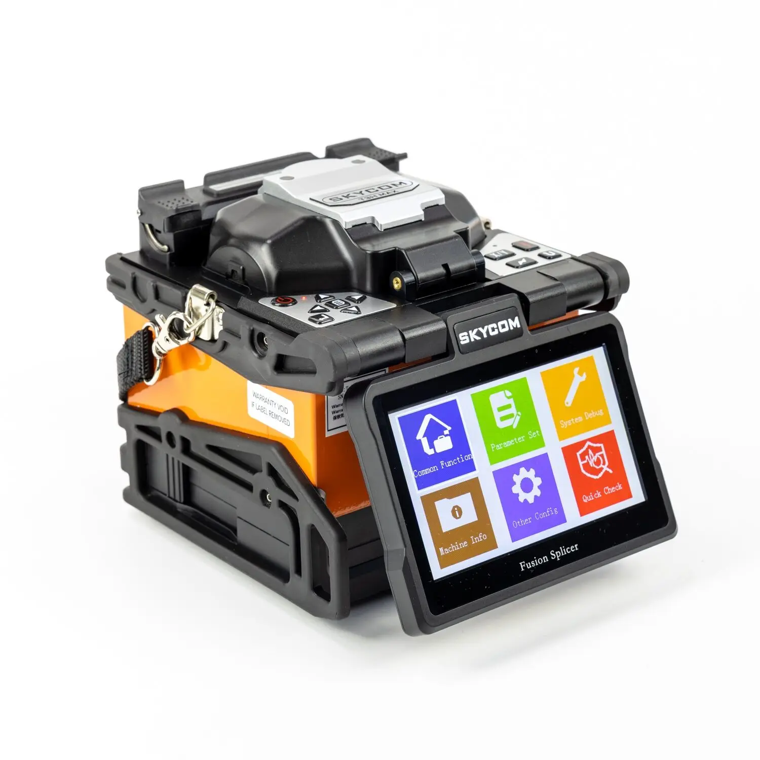 Skycom high precision digital fusion splicing machine fiber optic