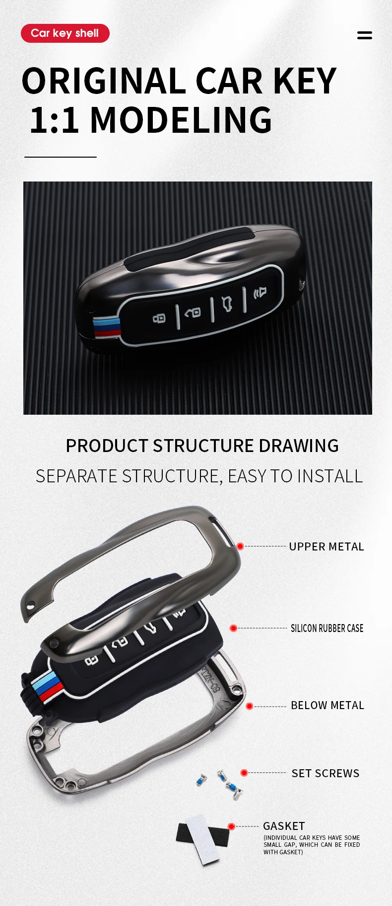 Custodia per chiave auto in Silicone in lega di zinco gradi protezione completa per Ford EQUATOR 2021 portachiavi accessori per portachiavi protezione per chiave 12 Custodia per chiave auto in Silicone in lega di zinco gradi protezione completa per Ford EQUATOR 2021 portachiavi accessori per portachiavi protezione per chiave - Saafd6a16b8a74478a90f587399a8cfcek