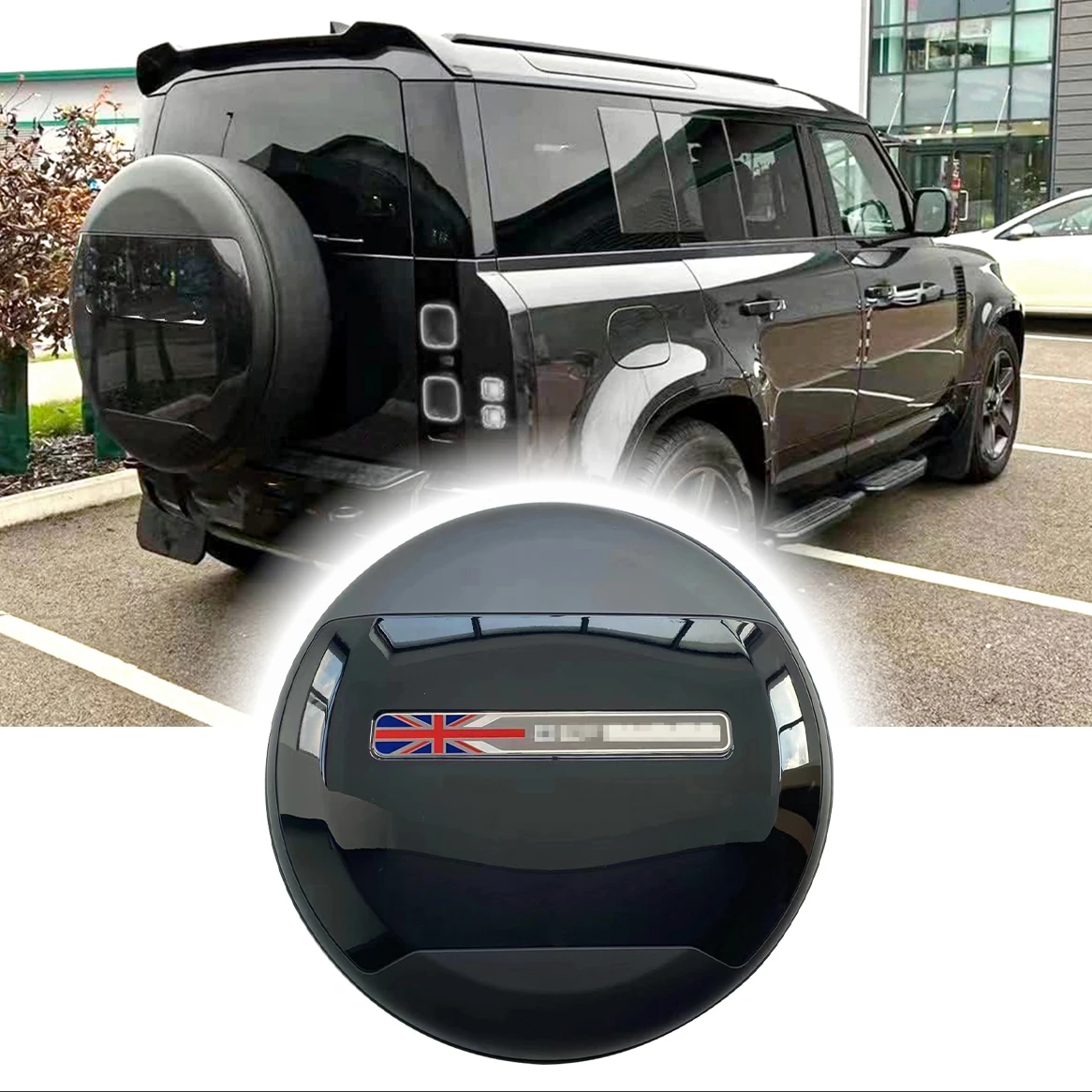 

Запасная крышка для шин из АБС-пластика для LR Defender 110 90 130 2020-2024