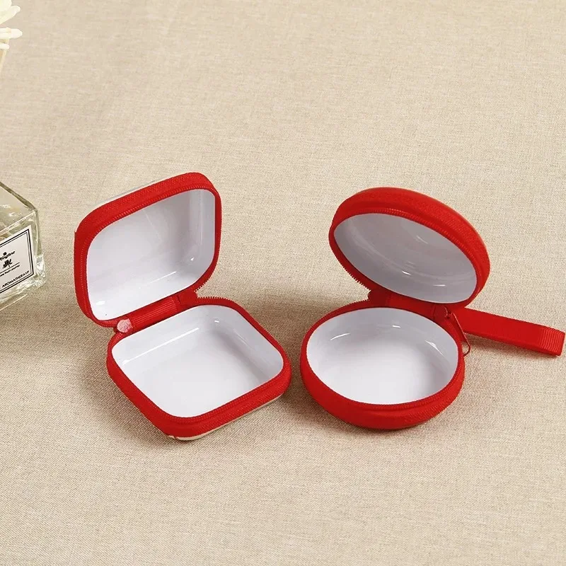 Cartoon Coin Purse Christmas Theme Children's New Year Gift Wallet Mini Portable Cute Money Pouch Square Round Coin Case