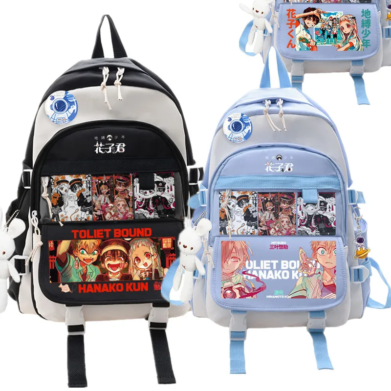

Yugi Amane Hanako-kun Anime Waterproof Backpack Bag Travel School Book Students Messenger Laptop Mochila Kids Boy Girl Bag