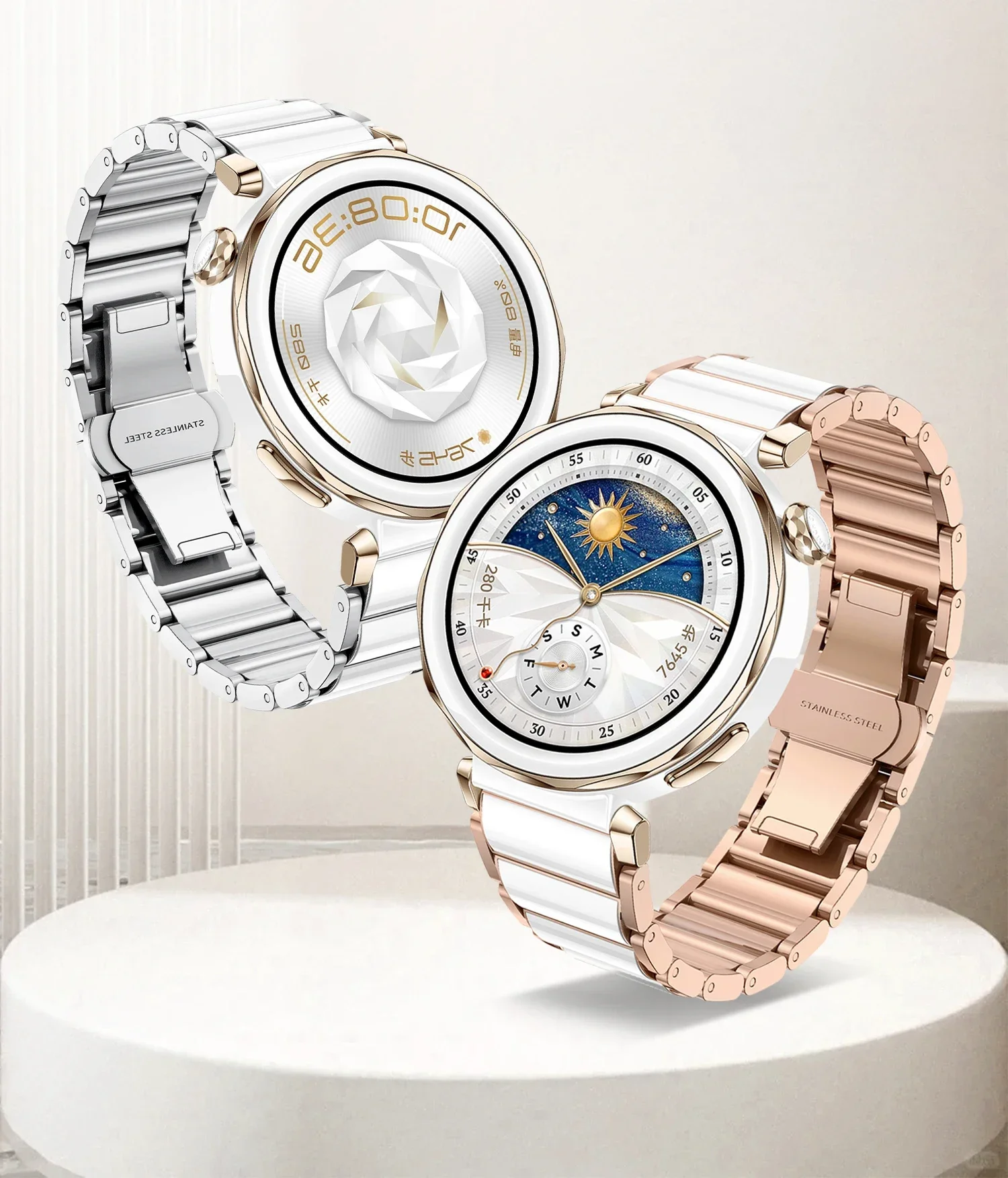 18 مللي متر السيراميك حزام لساعة هواوي GT5/4 41 مل...