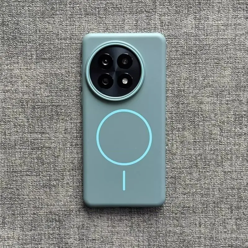 Ultra-Thin Shockproof Magnetic Matte Sand Cover with Wireless Charging Compatibility