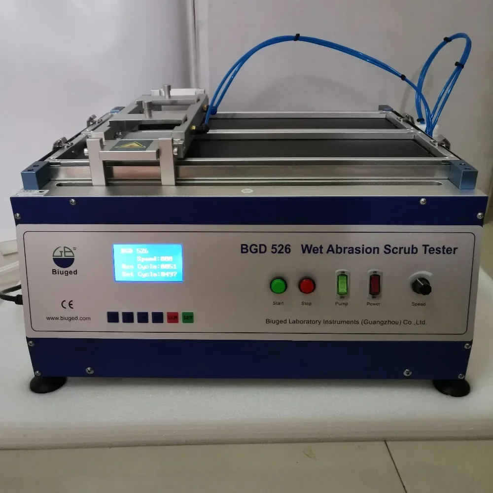BGD 526 Wet Abrasion Scrub Tester Paint Coating Washability & Abrasion Testing Machine 110V/220V detail image 4