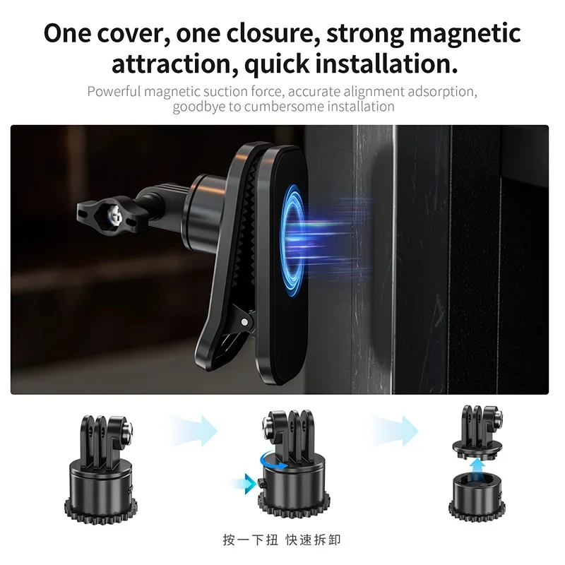 STARTRC PHOTO Osmo 360 accessoires tas, Draagbare reistas voor DJI Osmo 360 Adventure Combo, PU-lederen draagtas voor DJI osmo 360 accessoires met schouderband en handgreep