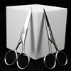 Stainless Steel Round Head Nose Hair Scissors Makeup Eyebrows Small Scissors Beard Scissors Beauty Tools Makeup Tools 가위 1